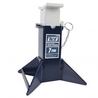 Blue 7 Ton TCE TCE47000 Torin Steel Jack Stand with Pin Adjustment Capacity 14,000 lb 